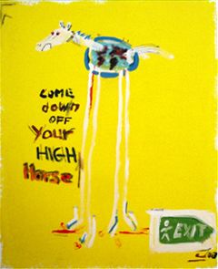 come down off your high horse