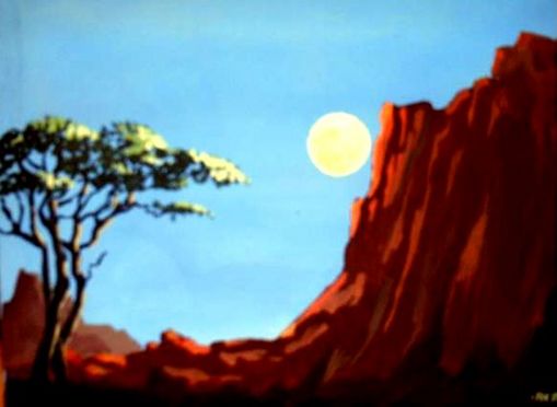 Nacht in Afrika