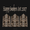 Kinetic art number 158a or happy smokers art 2007