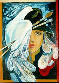 Selbstbildnis Im Ramen