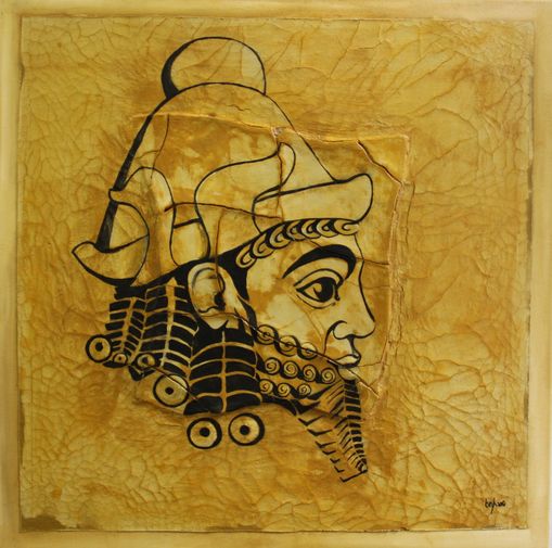 Hethitischer Sphinx-Kopf