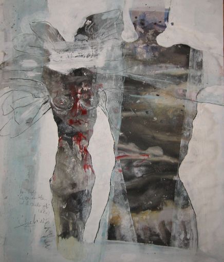 Zerfranster  Engel nach Rilke 2008