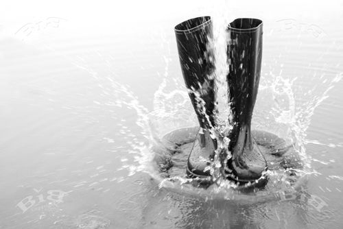Rubber boots art