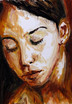 portrait einer frau