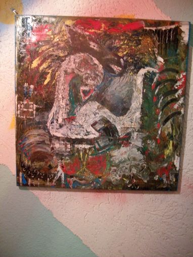 Explosion eines Schwans
