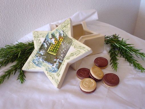 Weihnachtsdose Stern