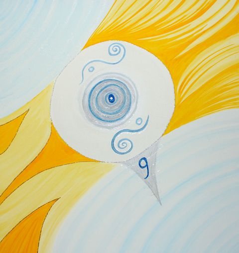 Energiebild Das Auge der Engel