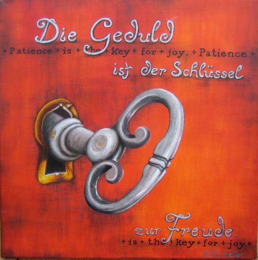 Geduld - der Schlssel zur Freude