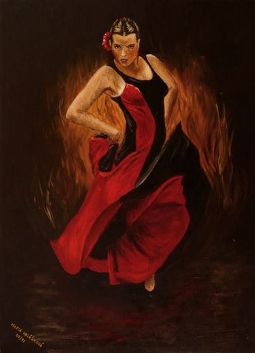 Captive flamenco II