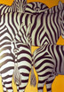 Zebras in der Savanne