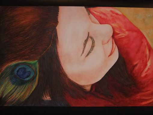  Das M�dchen mit der Pfauenfeder 