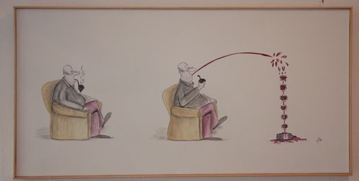 Ich pfeiffe auf Wein