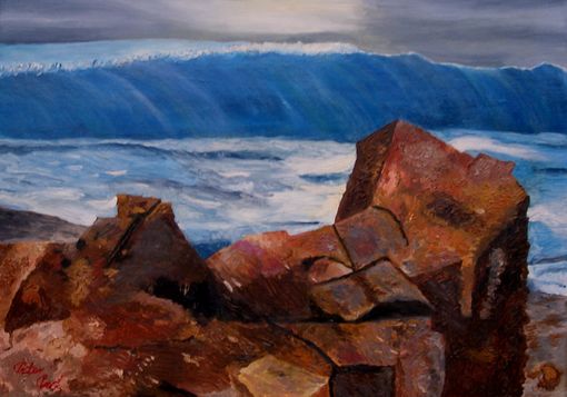 Kalifornische Brandung