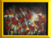 Blumenwiese im Wind
