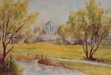 Englischer Garten mit Monopterus