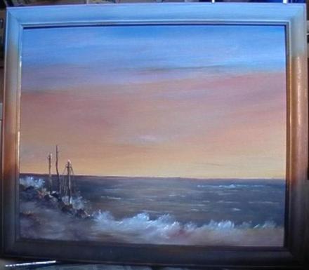 Sonnenaufgang am Meer