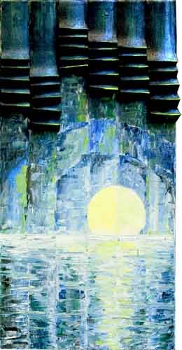 Luce e Ombra moon-sea