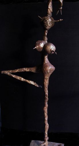 Medusa aus dem serie BluesbrotherVoodooQueen bronze