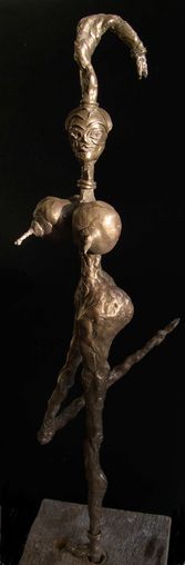 Lula  aus dem serie Blues Brother voodooqueen   Bronze 80 cm height