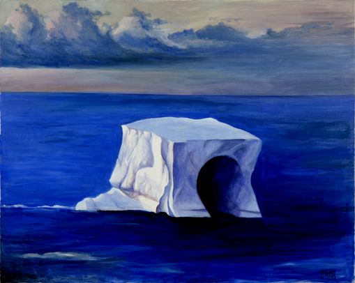 Abend im Eismeer