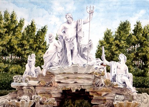 WienSch�nbrunn Neptunbrunnen