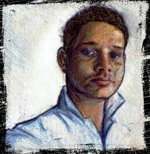 Portrait - �lpastell auf Karton