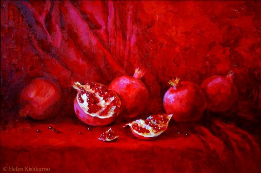 Der Geschmack von Granatapfel