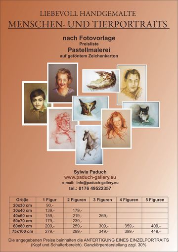 Portraits nach Fotovorlage