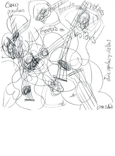 Cinco Garotas Tocando Violoes