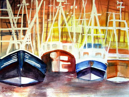 Schiffe im Hafen