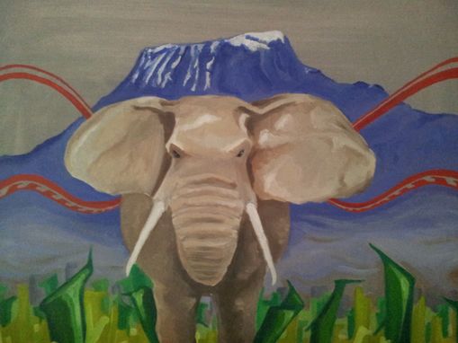 Elephant by Kilimandsharo