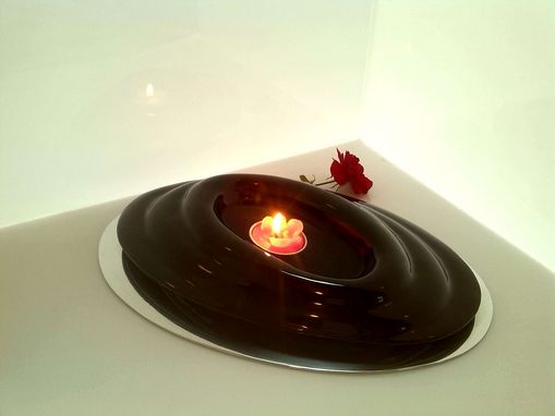 Schwimmkerzenglasschale Spiralgalaxie