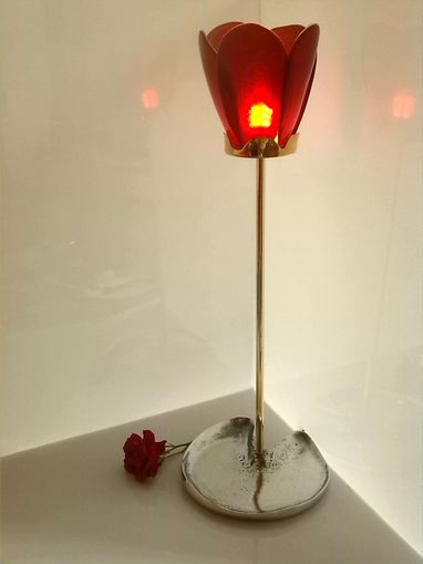 Tischlampe Seerose