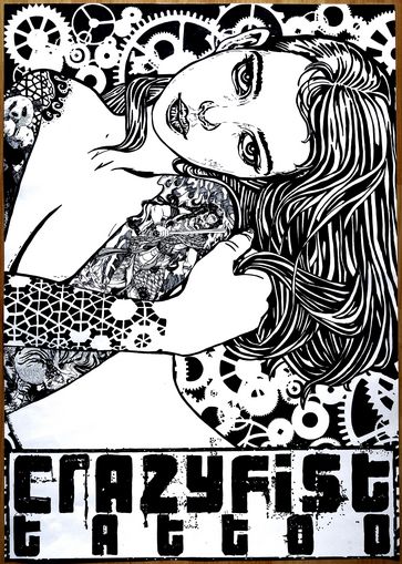 Melancholic Tattoo Girl