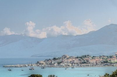 St Florent in der Abenddmmerung