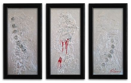 Wandbilder Silber Shine Wandbilder Silver