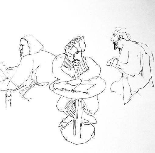 In der Bcherei