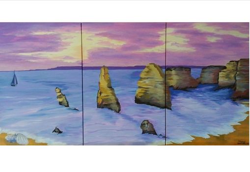 Die Hoffnung Berge und Meer