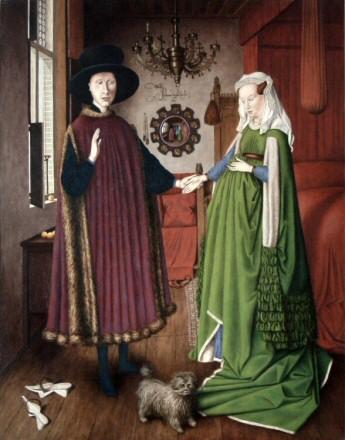 Arnolfini Hochzeit, Replik nach Jan van Eyck