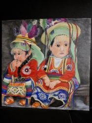 Kleine M�dchen aus Apurimac Peru