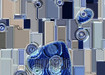 Dual-Relief blau