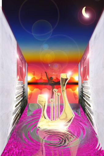 Davids harp meets narziss