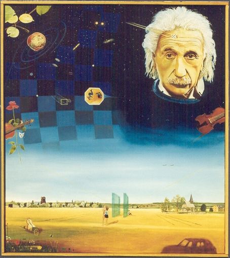 Relativit�tstheorie bei 80 Kmh auf der A4 zwischen Langerwehe-Geich u Echtz  oder Die Relativit�t des Alltages 