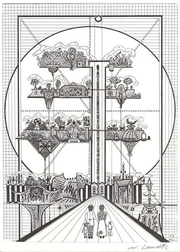 Evolutionsgeb�ude od Ideales Familienbild