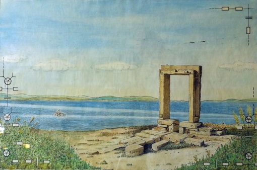 Naxos Tor des Windes od Die ewige Baustelle II