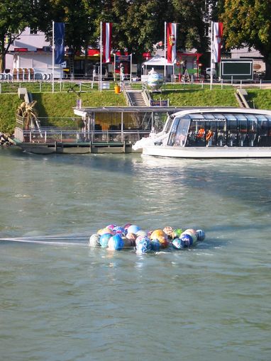 Sog der  Gewalt Salzach Salzburg
