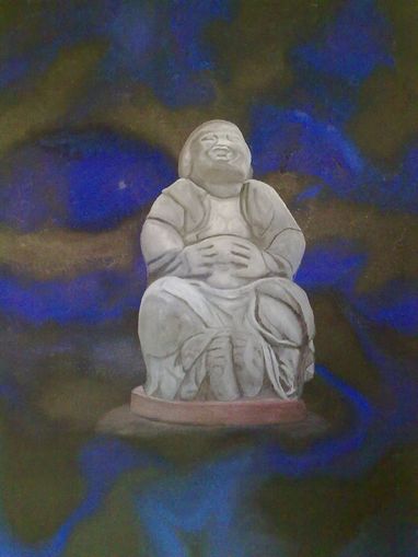 lachender Bonze