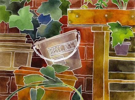 Serie "Gegenst�nde" Bild "Stadtterrasse #2"