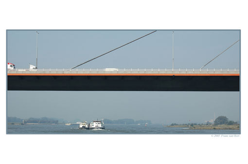 Waalbr�cke Provinz Gelderland Niederlande