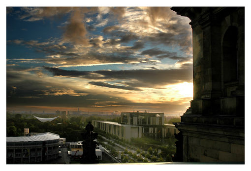 Berlin auf dem Reichstag 2